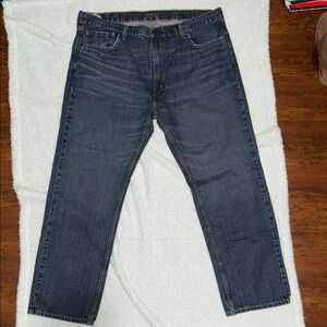 Levi's Classic Indigo Straight Jeans